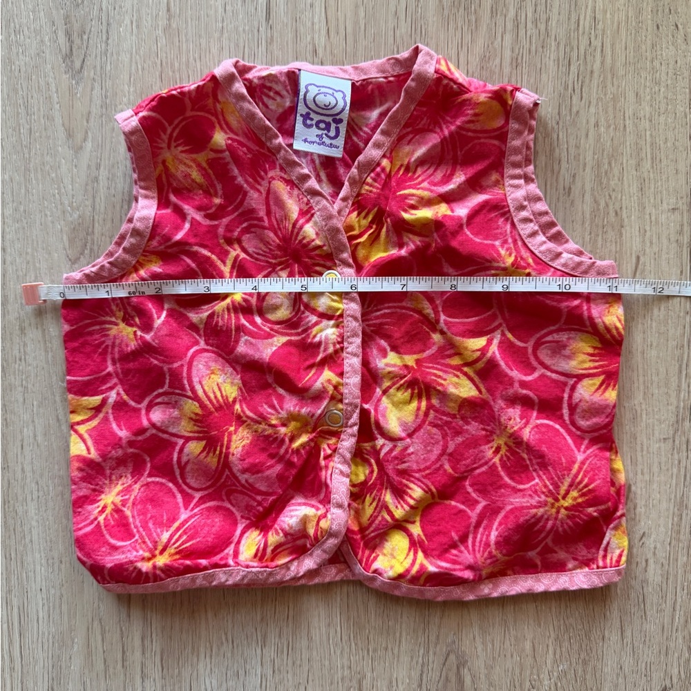 Set of 3 Hawaiian Diaper Shirts / Vests - Picture 5 of 5